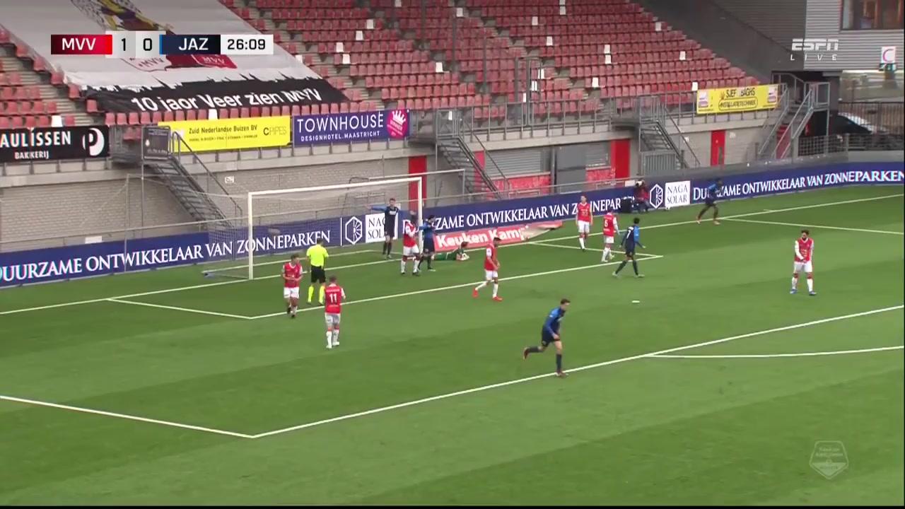 HOL D2 MVV Maastricht Vs AZ Alkmaar (Youth) 26 phút Vào, ghi bàn 1:1