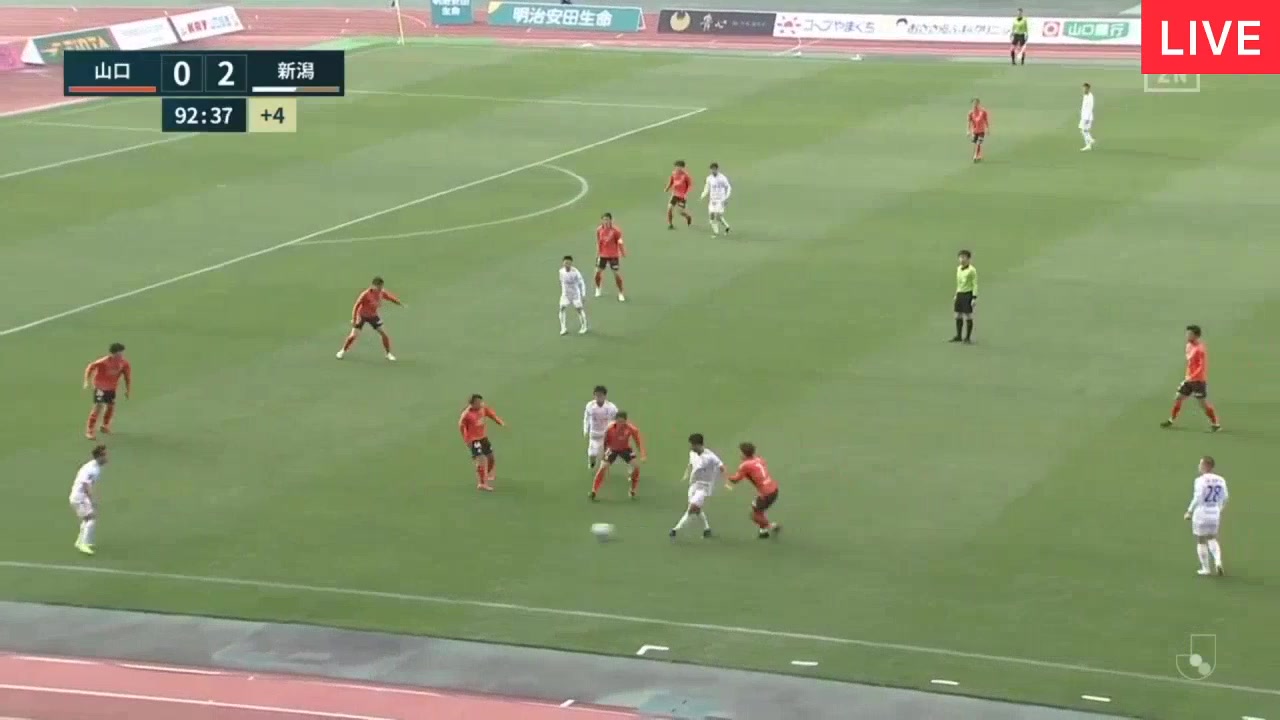 JPN D2 Renofa Yamaguchi Vs Albirex Niigata 93 phút Kensei UkitaVào, ghi bàn 1:2