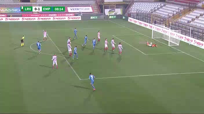 ITA D2 Vicenza Vs Empoli 7 phút Leonardo MancusoVào, ghi bàn 0:1