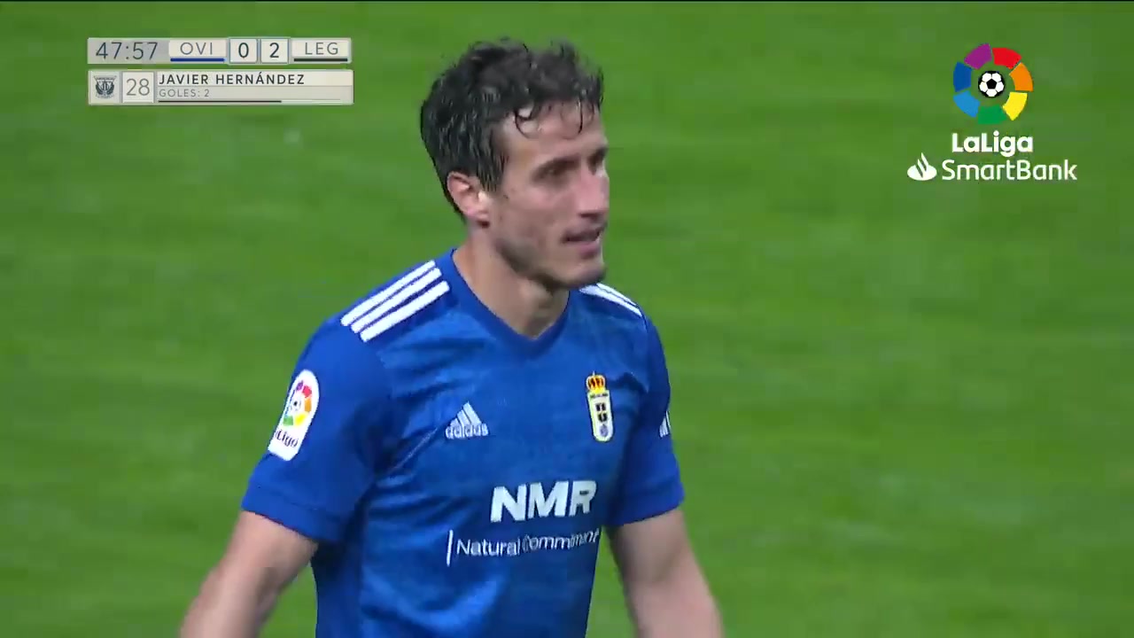 SPA D2 Real Oviedo Vs Leganes Javier Hernandez Cabrera Goal in 48 min, Score 0:2