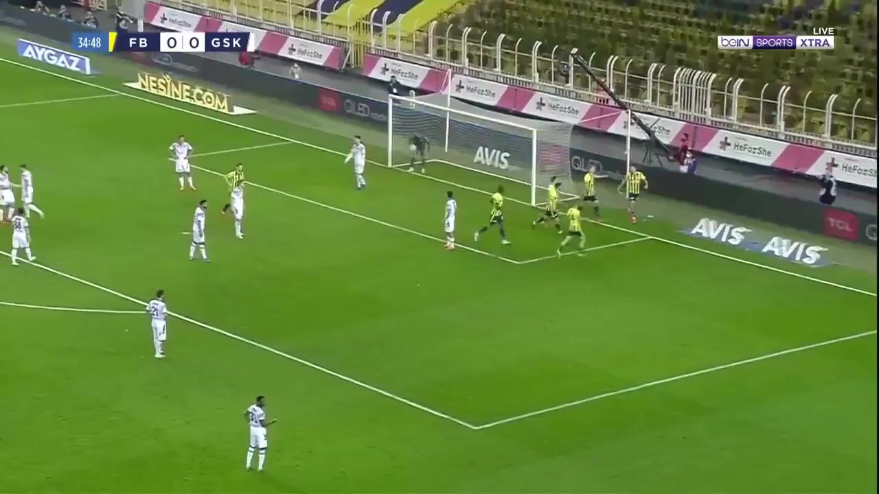 TUR D1 Fenerbahce Vs Genclerbirligi 34 phút Filip NovakVào, ghi bàn 1:0