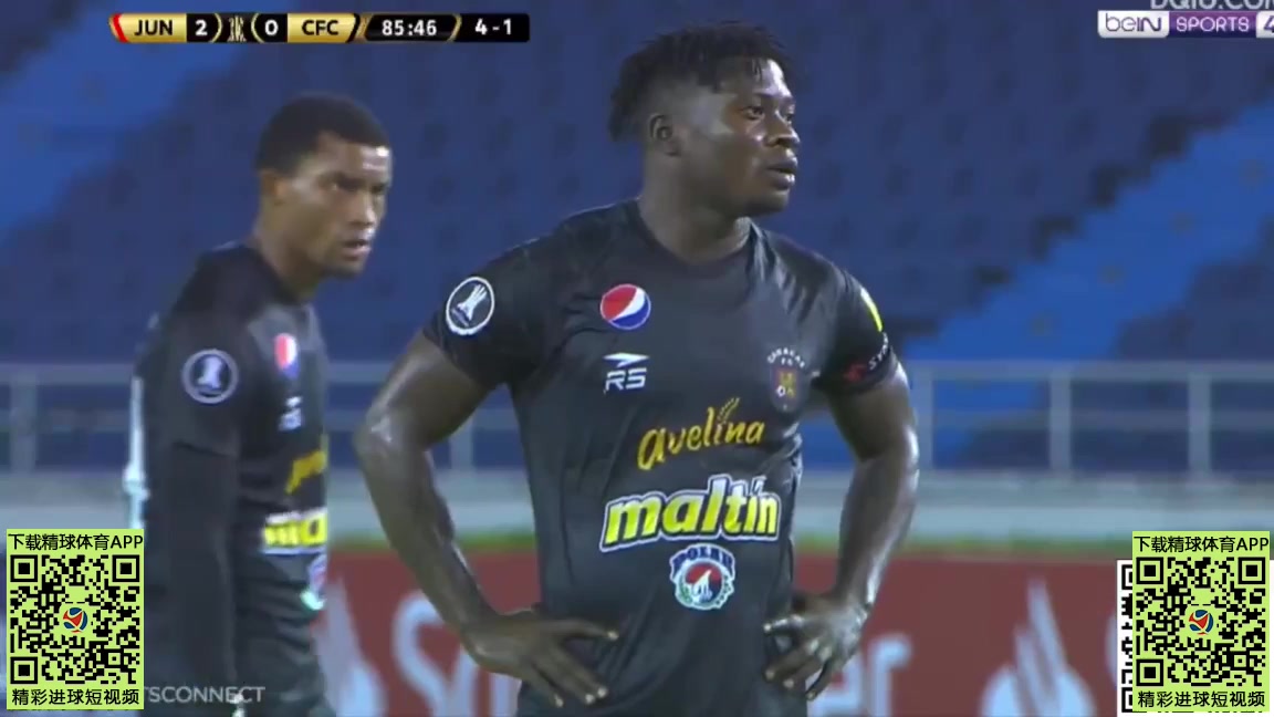 CON CLA Atletico Junior Barranquilla Vs Caracas FC 87 phút Akinyoola SamsonVào, ghi bàn 2:1