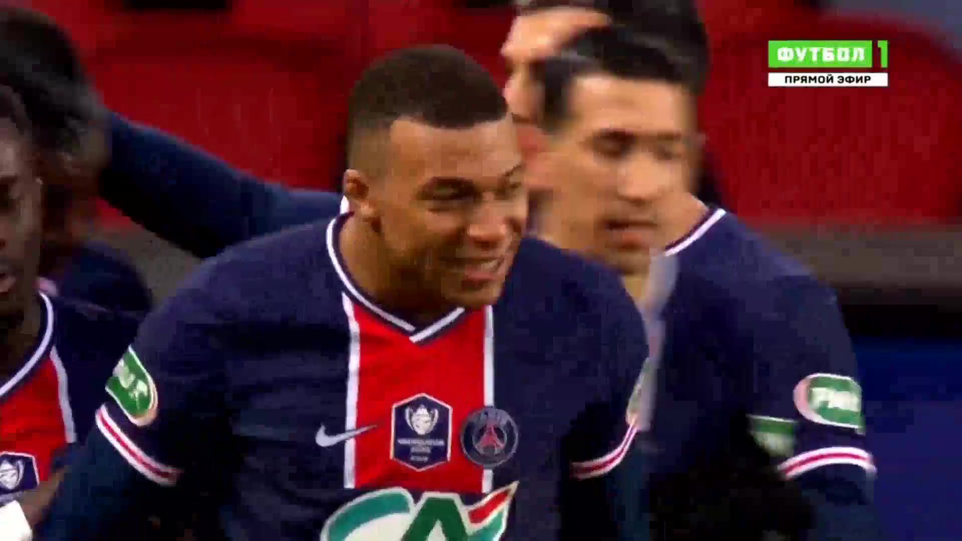 FRAC Paris Saint Germain (PSG) Vs Lille Kylian Mbappe Lottin Goal in 40 min, Score 2:0