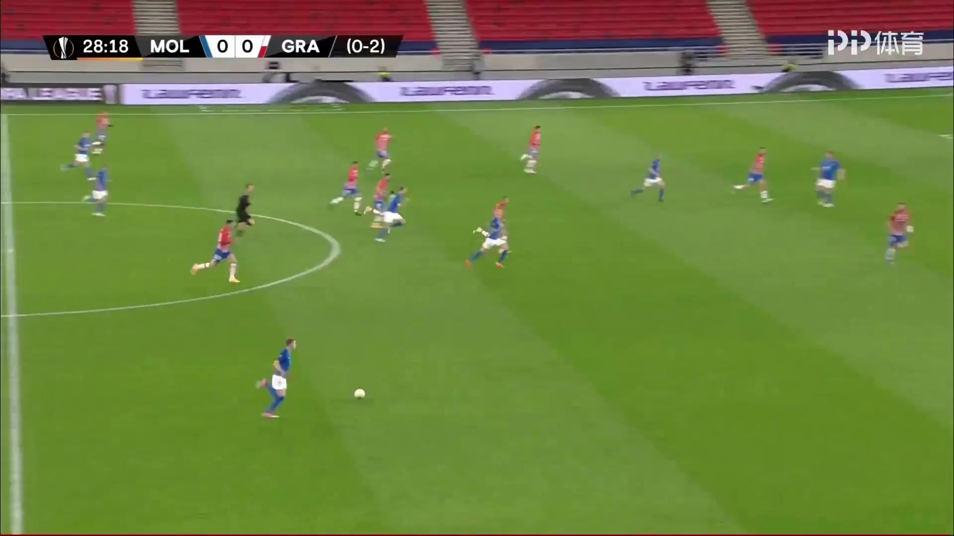 UEFA EL Molde Vs Granada CF 28 ทำประตู  ประตู, ทำคะแนน 1:0