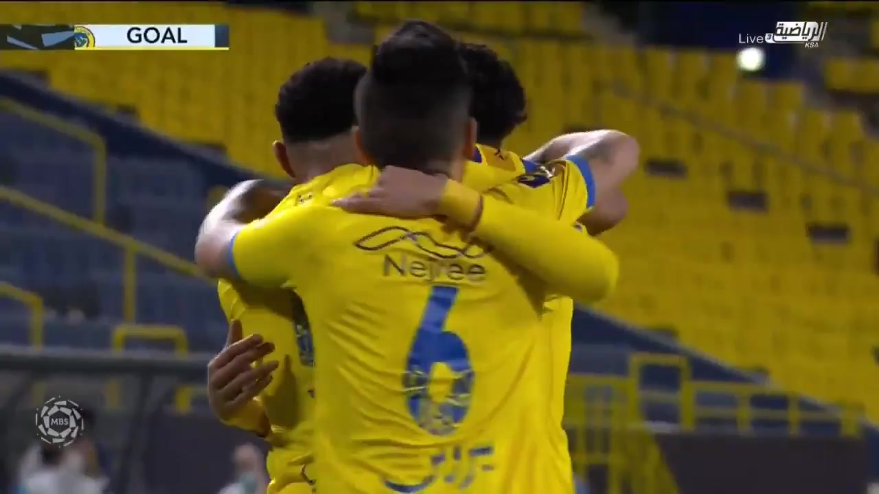 292 Al-Nasr(KSA) Vs Al-Baten 13 skor gol , skor 1:0