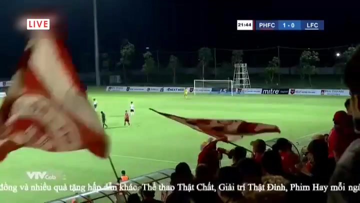 V.League 2 Pho Hien Vs Dong Tam Long An Nguyen Vu Tin Goal in 22 min, Score 1:0