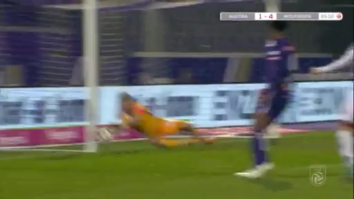 3 Austria Wien Vs Wolfsberger AC 66 skor gol Alexander Grunwald, skor 2:4