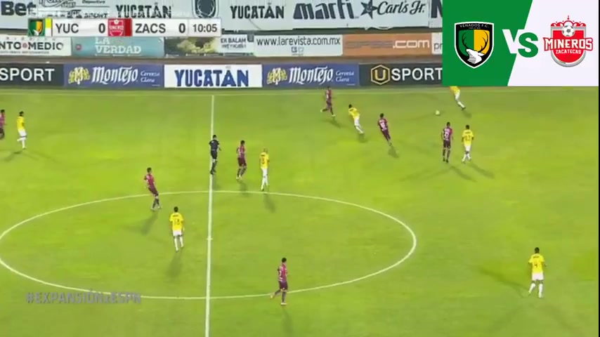 MEX D2 Venados FC Vs Mineros de Zacatecas 10 phút Neri Raul CardozoVào, ghi bàn 1:0