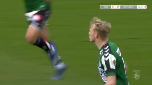 3 SV Ried Vs TSV Hartberg 36 skor gol Marco Grull, skor 1:2