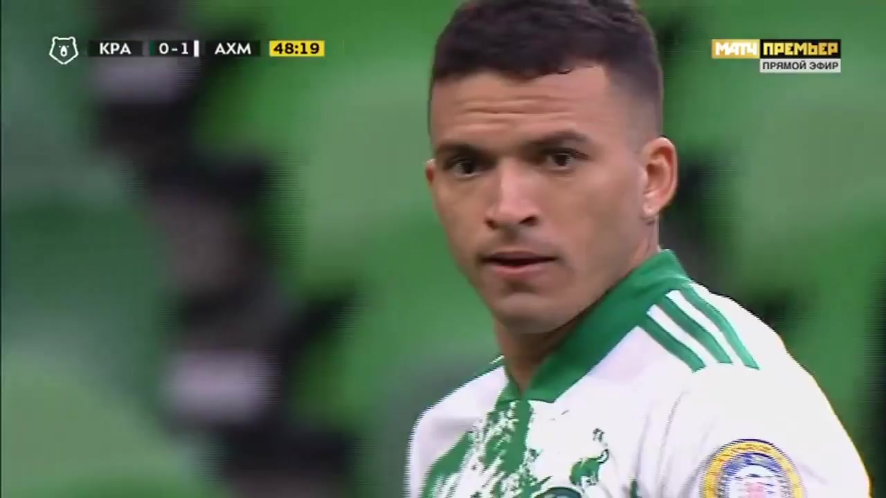 10 FC Krasnodar Vs Terek Grozny 49 skor gol Andrey Semenov, skor 0:2