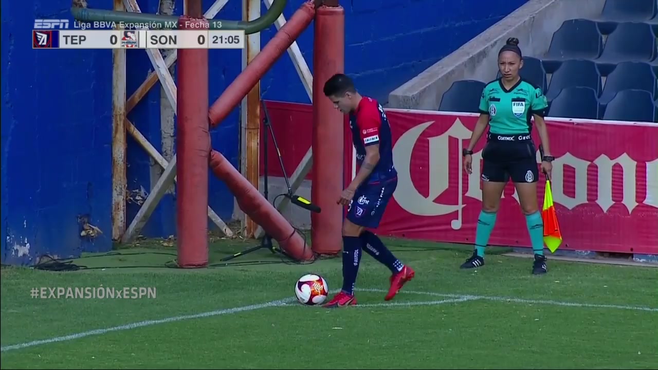 847 Tepatitlan de Morelos Vs Cimarrones de Sonora 22 skor gol Angel Tecpanecatl, skor 1:0