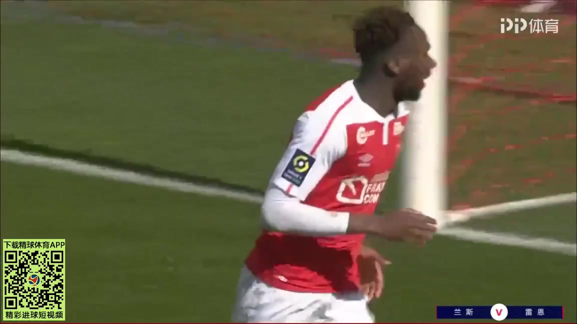 11 Reims Vs Rennes 59 skor gol Boulaye Dia, skor 1:0