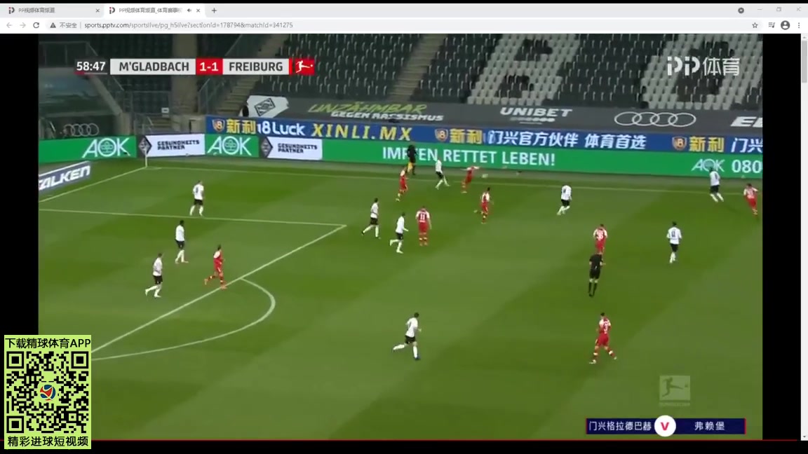 Bundesliga Borussia Monchengladbach Vs SC Freiburg 60 phút Marcus ThuramVào, ghi bàn 2:1