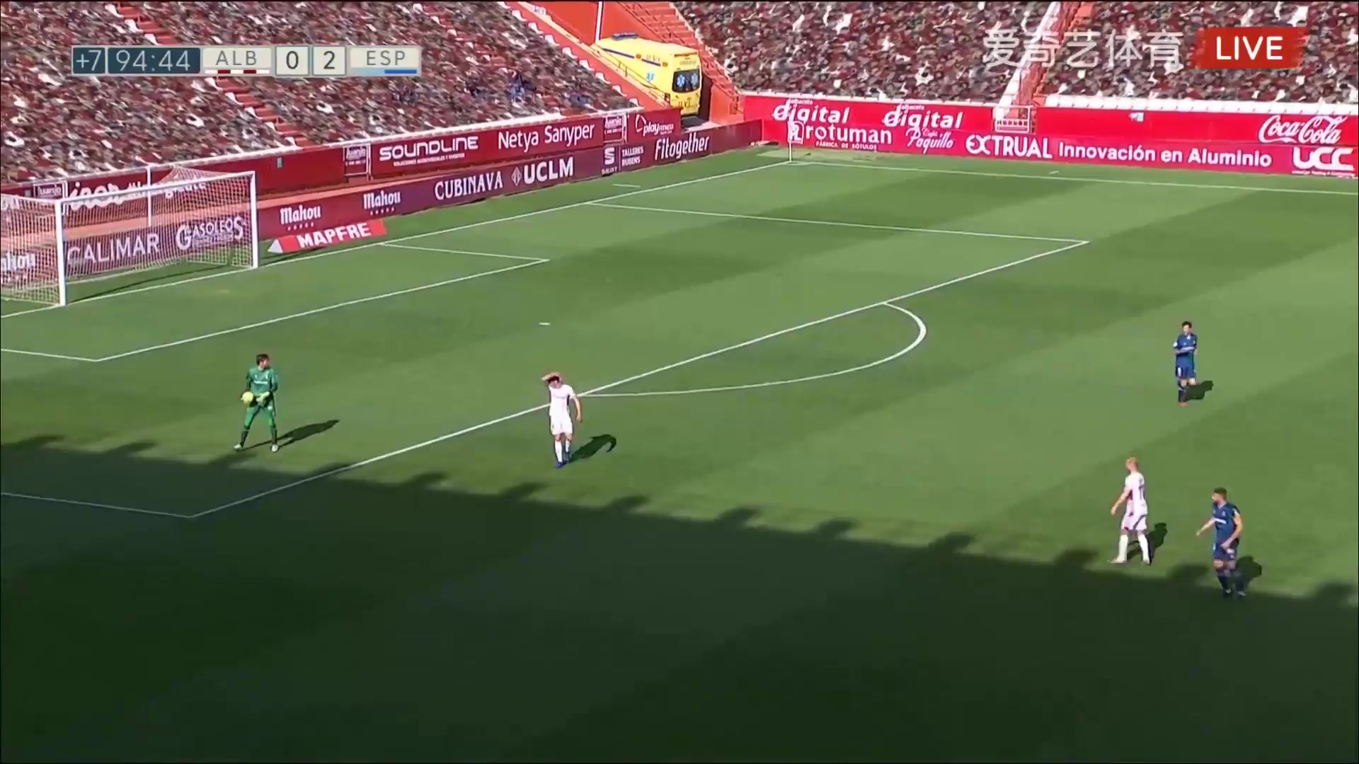 SPA D2 Albacete Vs RCD Espanyol 95 phút Vào, ghi bàn 0:3
