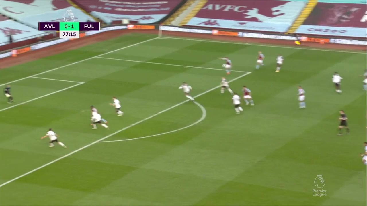 EPL Aston Villa Vs Fulham 78 phút Mahmoud Ibrahim Hassan,TrezeguetVào, ghi bàn 1:1