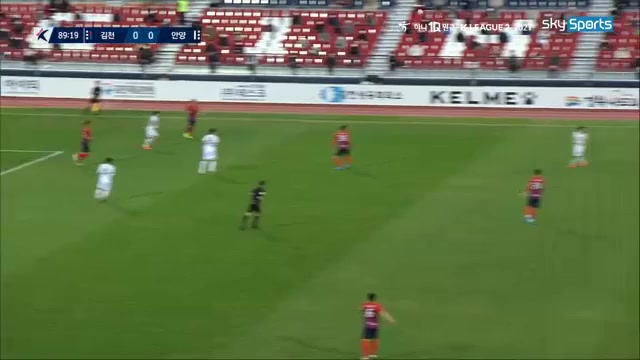 KOR D2 Gimcheon Sangmu Vs FC Anyang  Goal in 90 min, Score 1:0