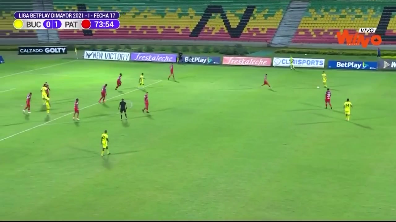 COL D1 Atletico Bucaramanga Vs Patriotas FC 74 phút Vào, ghi bàn 1:1