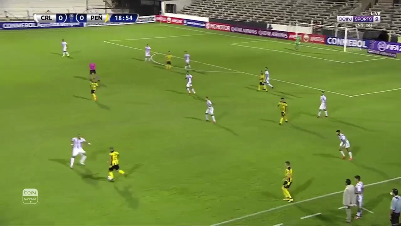 263 Cerro Largo Vs CA Penarol 20 skor gol Fabricio Formiliano, skor 0:1