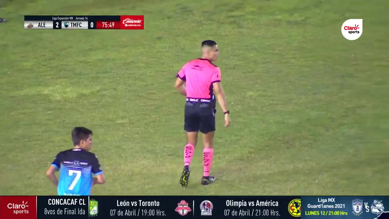 847 Alebrijes de Oaxaca Vs Tampico Madero 77 skor gol Daniel Lajud, skor 2:1