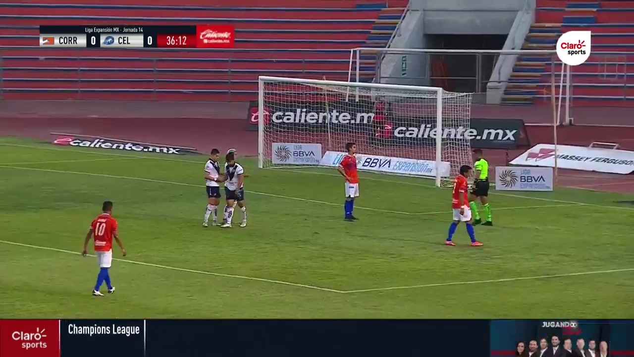 847 Correcaminos UAT Vs Celaya FC 37 skor gol Sergio Andres Vergara Saez, skor 0:1