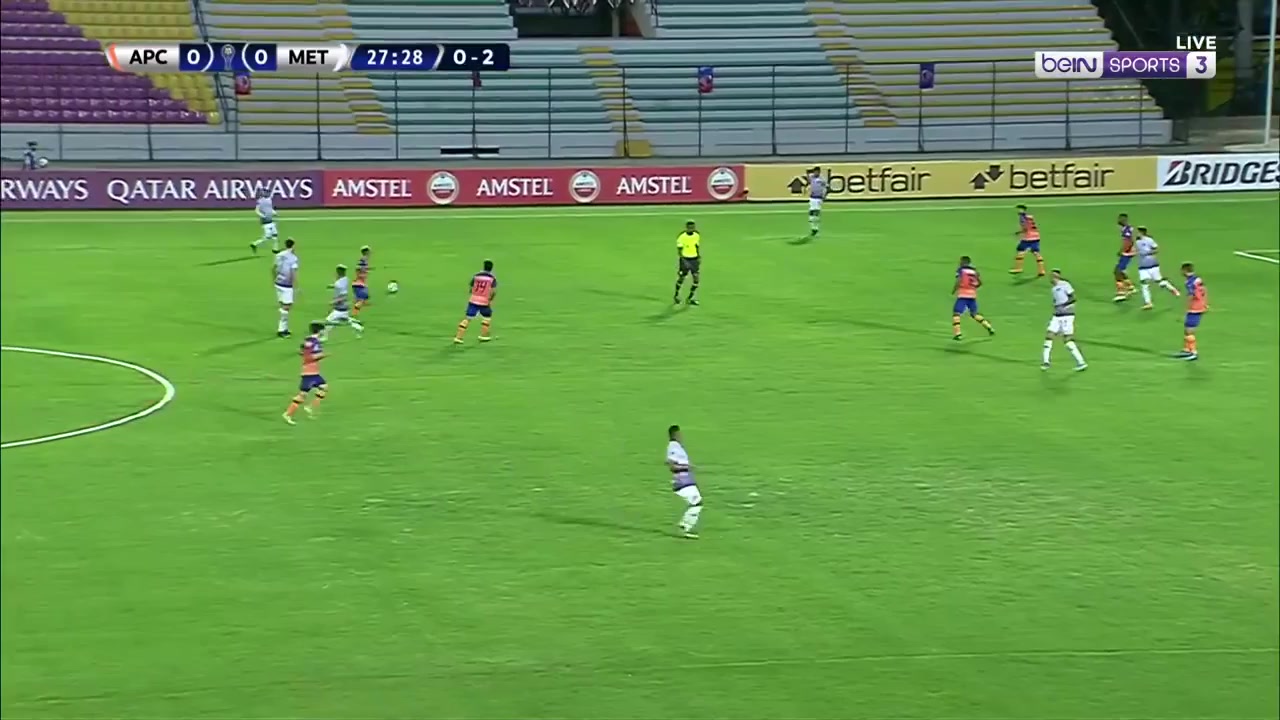 263 Academia Puerto Cabello Vs Metropolitanos FC 27 skor gol , skor 0:1