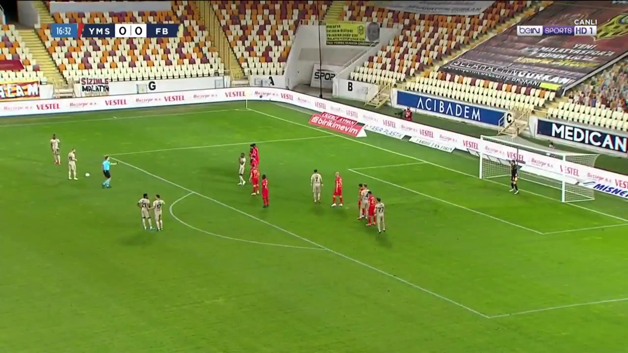 TUR D1 Yeni Malatyaspor Vs Fenerbahce 18 phút Enner ValenciaVào, ghi bàn 0:1