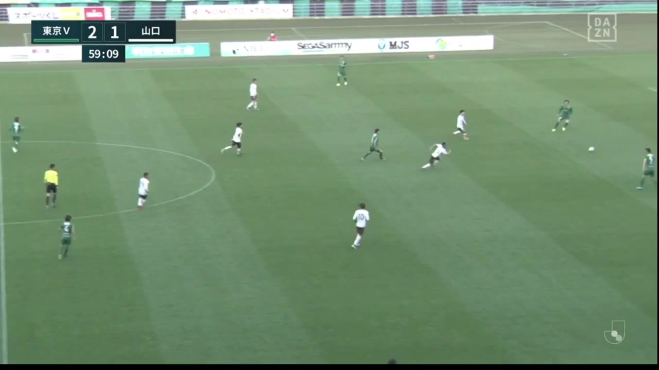 JPN D2 Tokyo Verdy Vs Renofa Yamaguchi 60 ทำประตู Junki Koike ประตู, ทำคะแนน 3:1