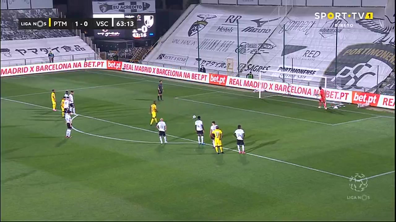 POR D1 Portimonense Vs Vitoria Guimaraes 64 phút Dener Gomes ClementeVào, ghi bàn 2:0
