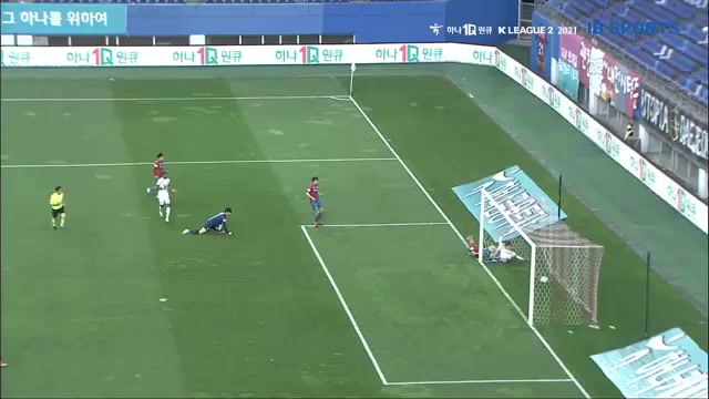 KOR D2 Daejeon Citizen Vs Gyeongnam FC Hwang Il Soo Goal in 8 min, Score 1:1