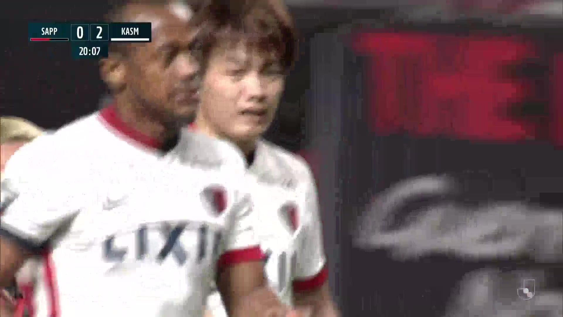 JPN D1 Consadole Sapporo Vs Kashima Antlers Ueda Ayase Goal in 23 min, Score 0:2