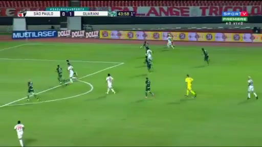 BRA SP Sao Paulo Vs Guarani SP 44 phút Vào, ghi bàn 1:1