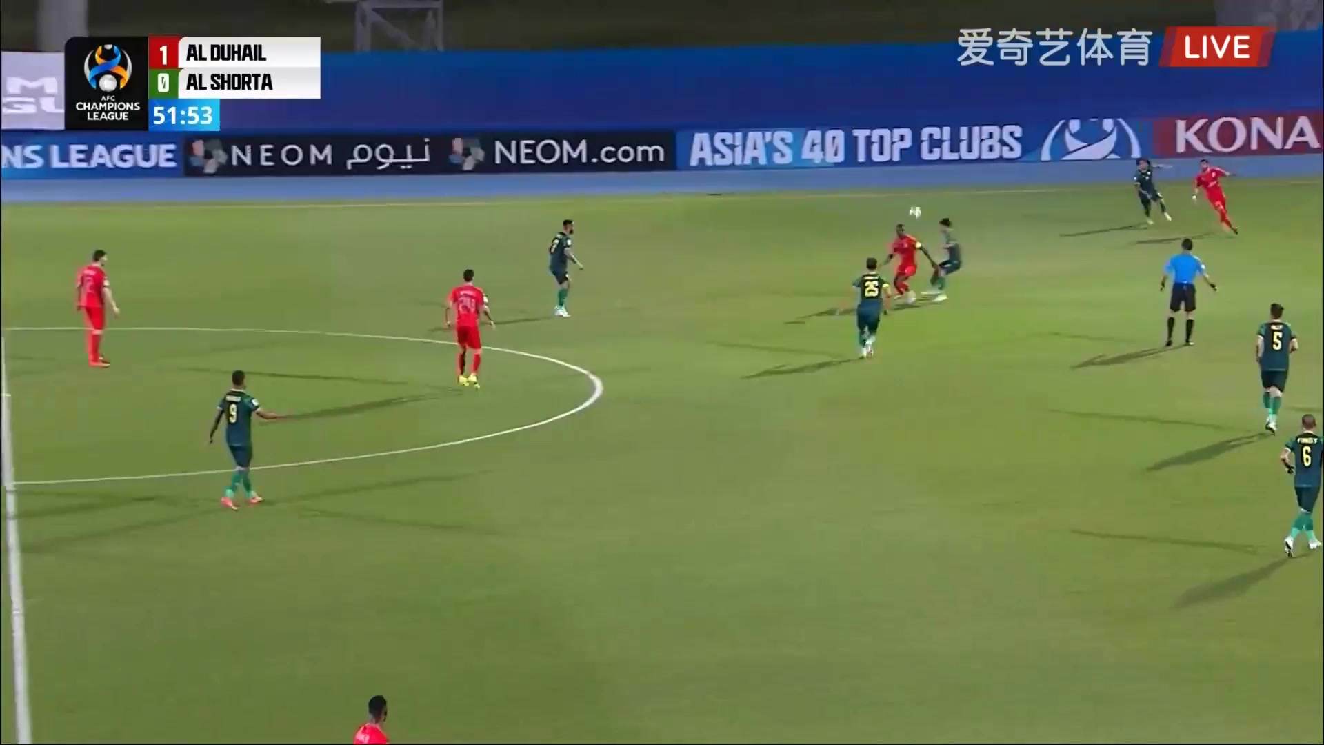 AFC CL Al Duhail Vs Al Shorta 53 ทำประตู Edmilson Junior Paulo da Silva ประตู, ทำคะแนน 2:0