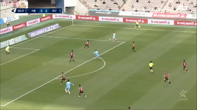 15 FC Seoul Vs Daegu FC 28 skor gol Edgar Bruno da Silva, skor 0:1