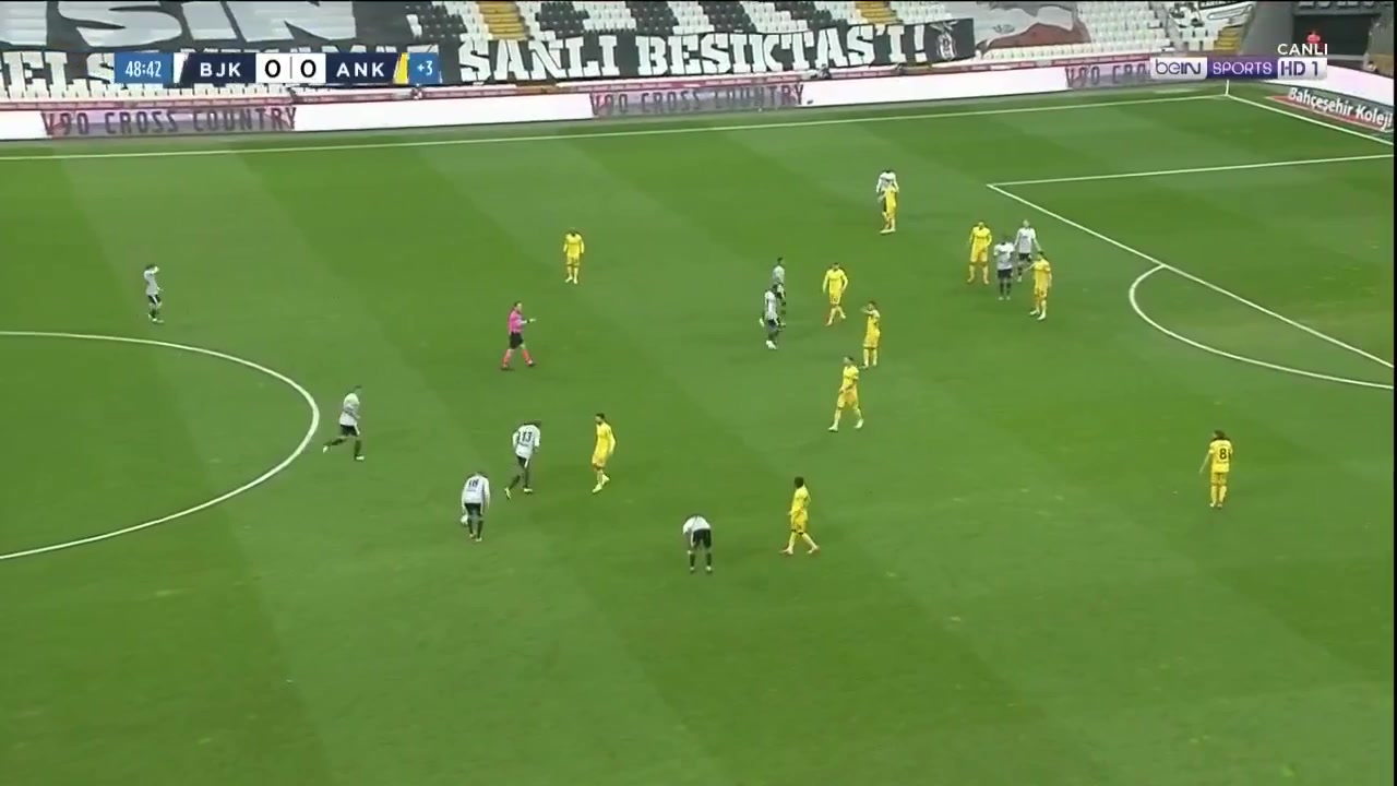 TUR D1 Besiktas JK Vs Ankaragucu 50 phút Vào, ghi bàn 1:0