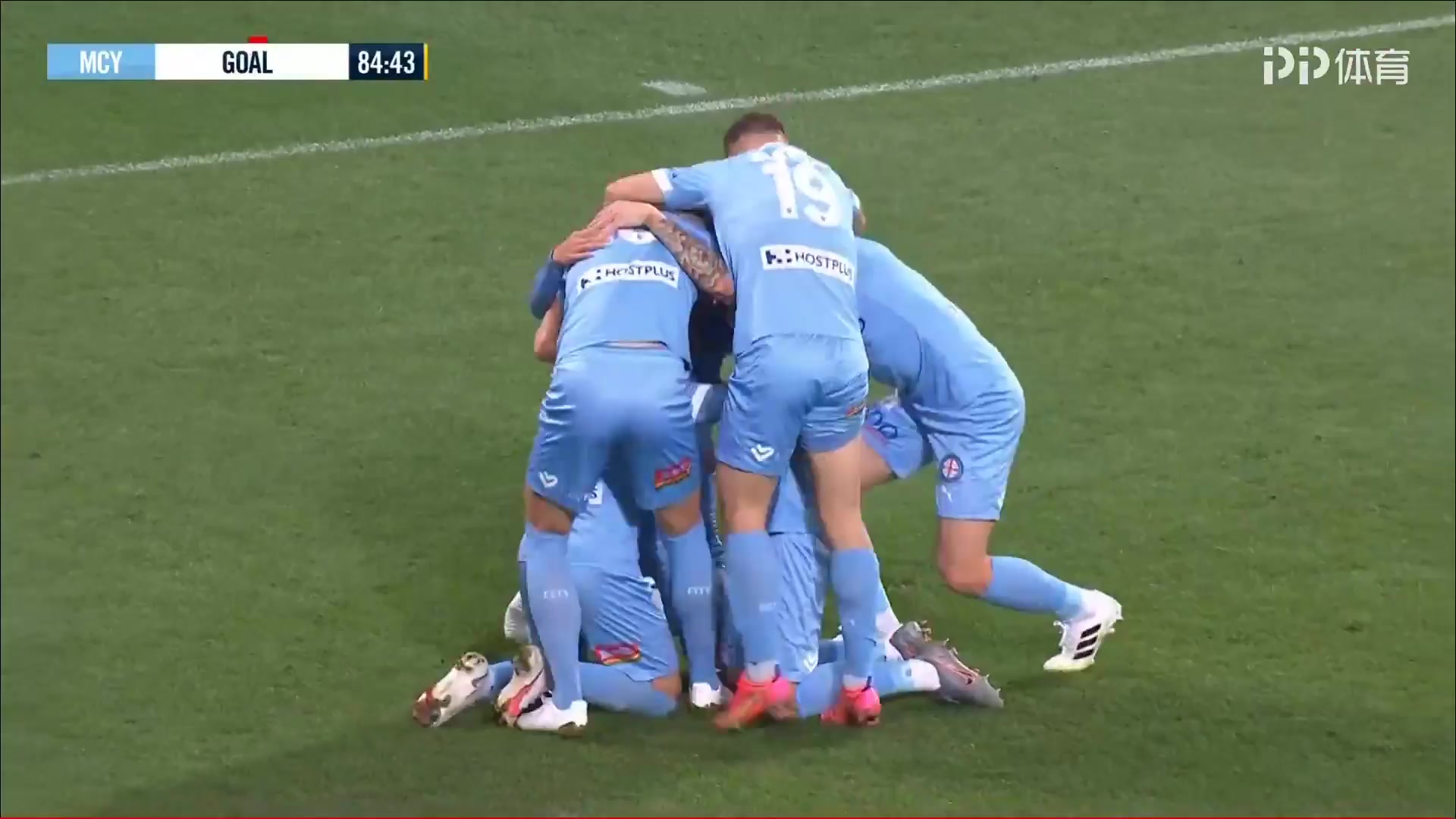 AUS D1 Melbourne City Vs Melbourne Victory Jamie MacLaren Goal in 85 min, Score 6:0