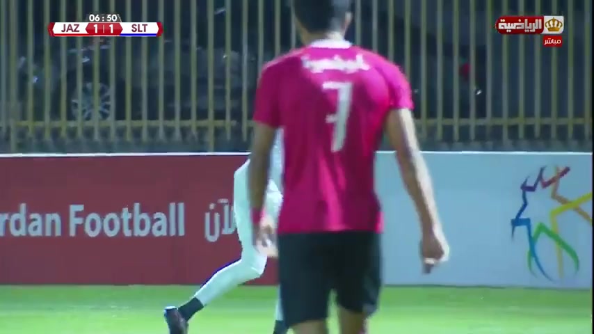 JOR D1 AL Salt Vs Al-Jazeera  Goal in 7 min, Score 2:1