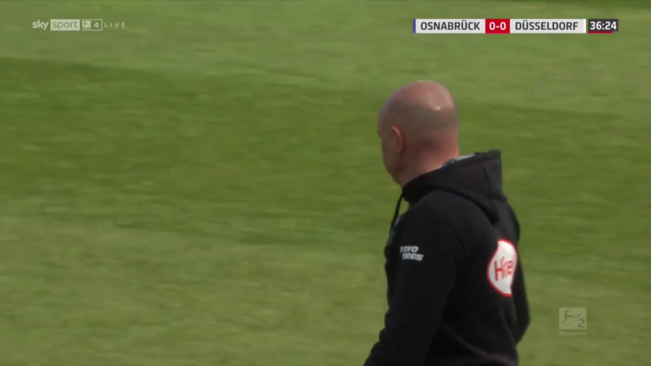 GER D2 VfL Osnabruck Vs Fortuna Dusseldorf Kristoffer Peterson Goal in 36 min, Score 0:1