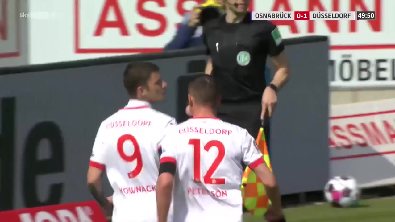 GER D2 VfL Osnabruck Vs Fortuna Dusseldorf Dawid Kownacki Goal in 51 min, Score 0:2