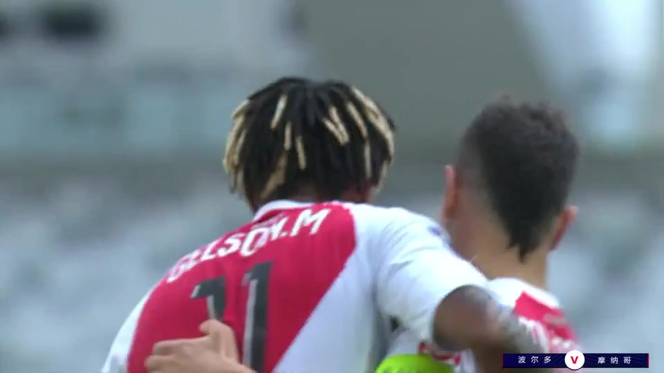 11 Bordeaux Vs Monaco 48 skor gol Gelson Martins, skor 0:2