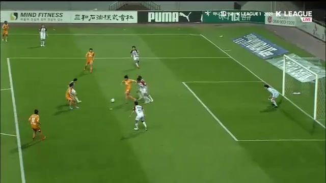 韓K聯 濟州聯隊 Vs FC首爾 17分金邦秀進球,比分1:1