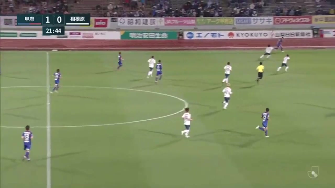 JPN D2 Ventforet Kofu Vs SC Sagamihara 21 ทำประตู Motoki Hasegawa ประตู, ทำคะแนน 2:0