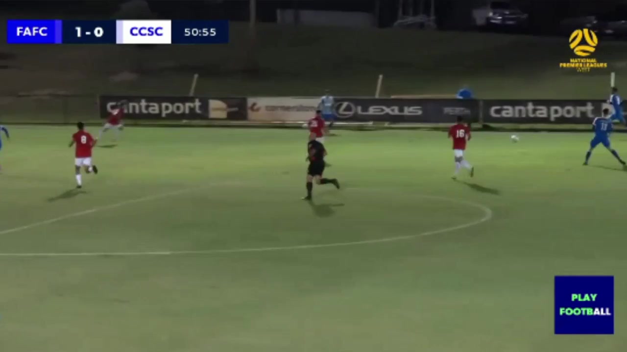 WAUS D1 Floreat Athena Vs Cockburn City  Goal in 51 min, Score 2:0