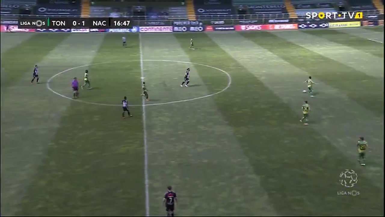 POR D1 CD Tondela Vs Nacional da Madeira 17 phút John Eduard Murillo RomanaVào, ghi bàn 1:1