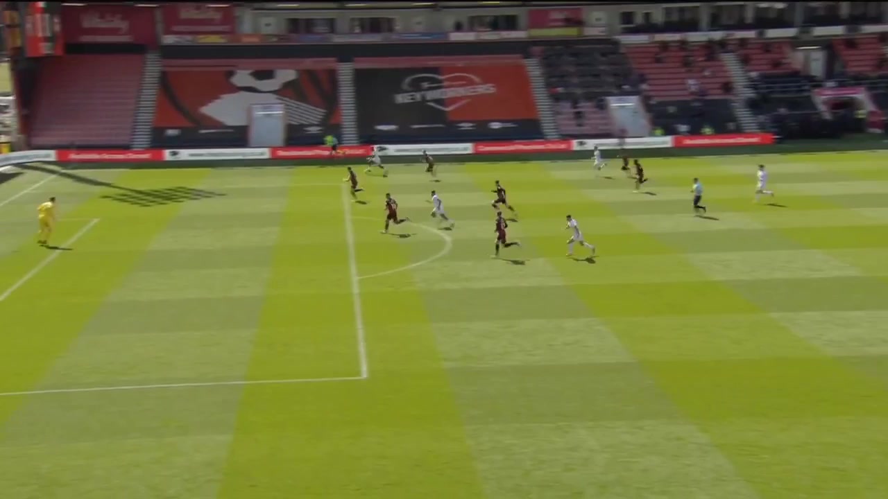 ENG LCH AFC Bournemouth Vs Brentford Bryan Mbeumo Goal in 77 min, Score 0:1