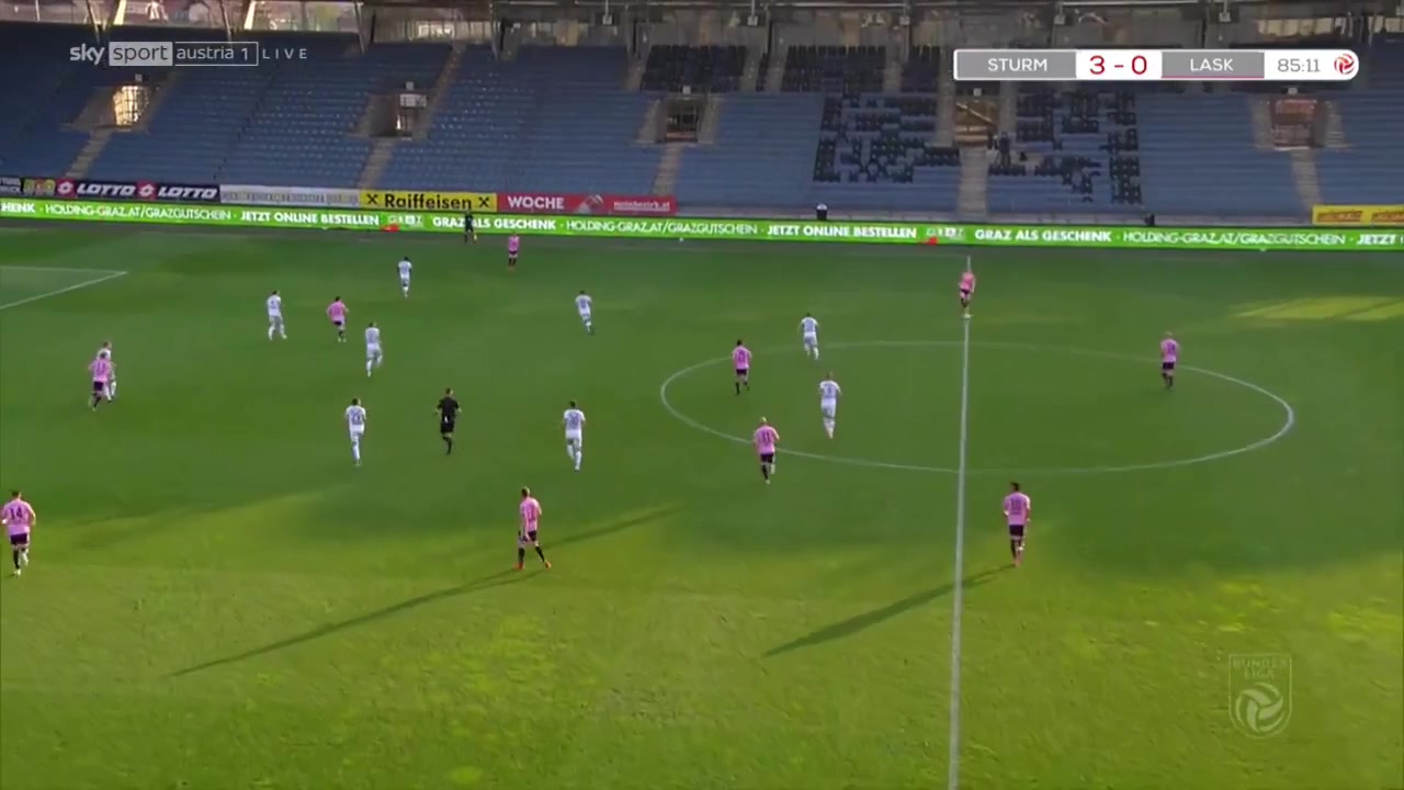 3 Sturm Graz Vs LASK Linz 86 skor gol Marvin Potzmann, skor 3:1