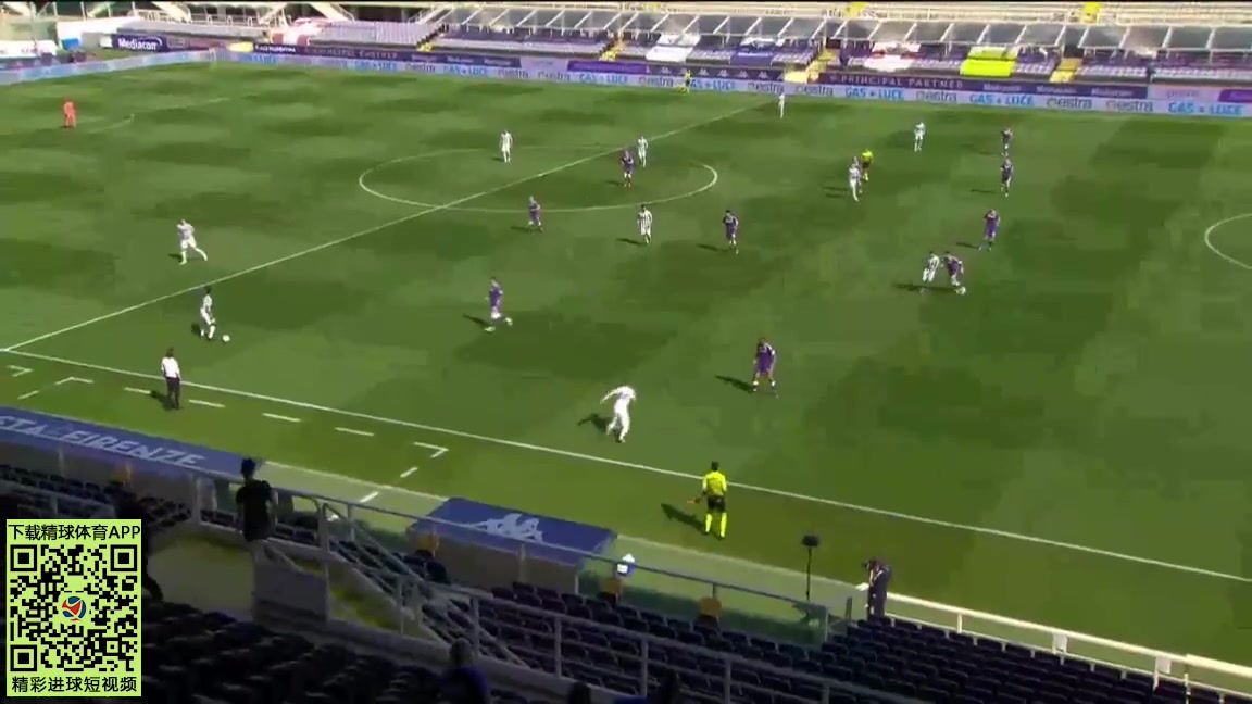 Serie A Fiorentina Vs Juventus 46 phút Alvaro MorataVào, ghi bàn 1:1