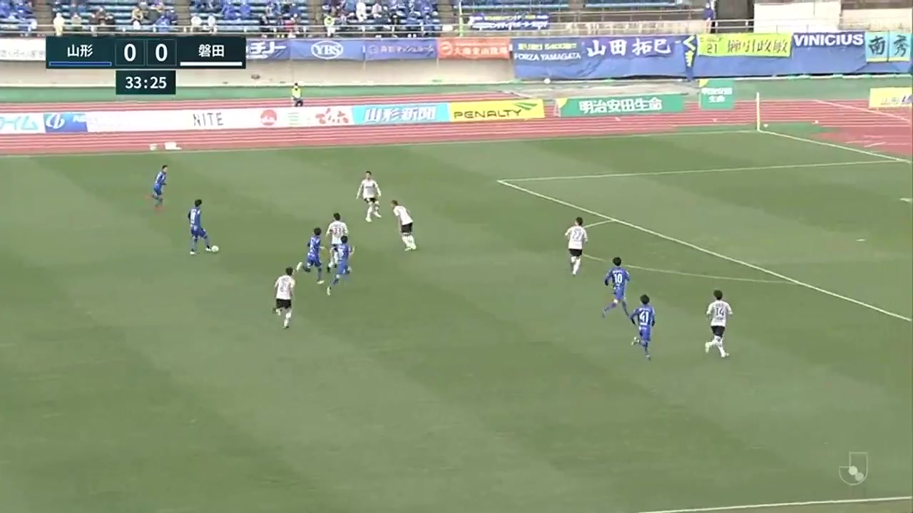 JPN D2 Montedio Yamagata Vs Jubilo Iwata 33 ทำประตู Atsutaka Nakamura ประตู, ทำคะแนน 1:0