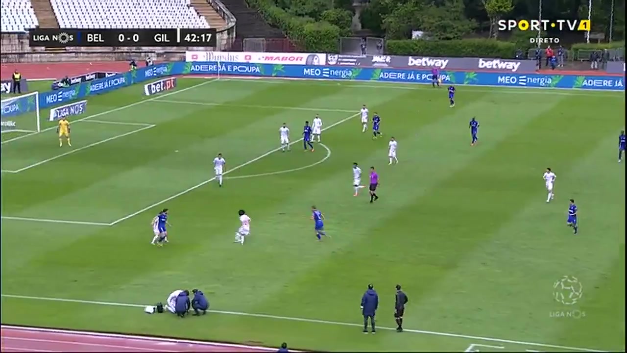 POR D1 Belenenses Vs Gil Vicente 42 phút Jose Pedro Marques FreitasVào, ghi bàn 0:1