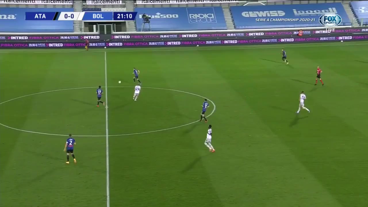 Serie A Atalanta Vs Bologna 21 phút Ruslan MalinovskyiVào, ghi bàn 1:0