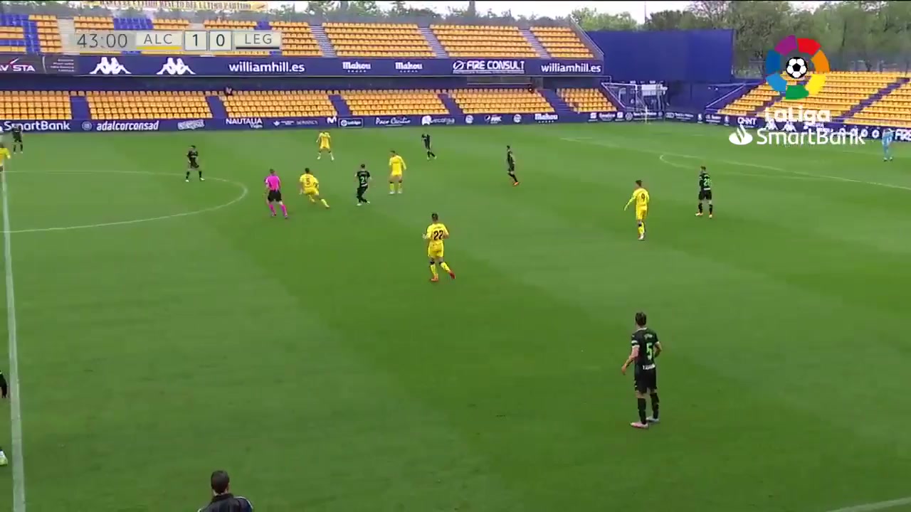 SPA D2 AD Alcorcon Vs Leganes Gaku Shibasaki Goal in 43 min, Score 1:1